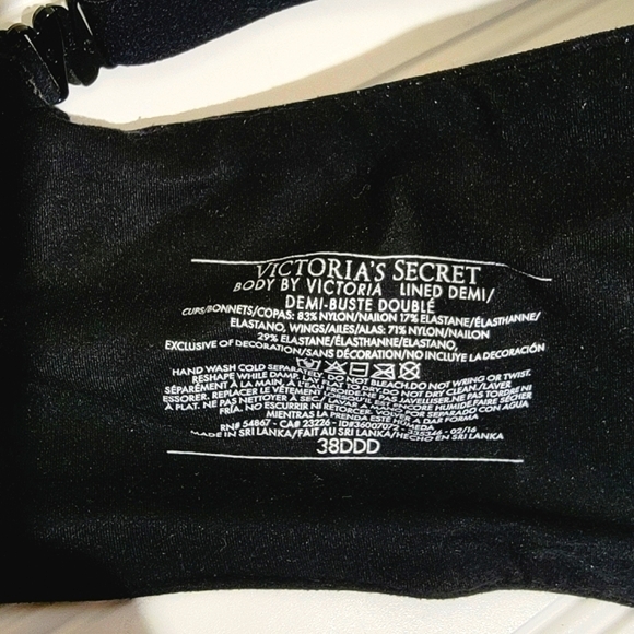 Victoria Secret Body By Victoria  Lined Demi | 38DDD - Picture 8 of 8